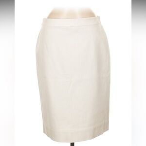 J.Crew Cream Pencil Skirt